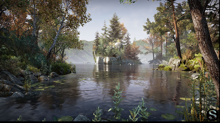 Unreal Engine Marketplace - NaturePackage 自然场景资源包