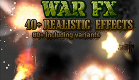 War_FX  unity3d战争特效插件