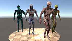 Melty Zombie[1.2] 3D模型/角色/生物
