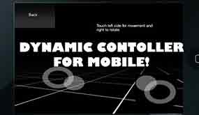 Mobile Joystick Controller 脚本/输入-输出